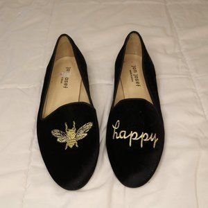 Hand Made "Bee Happy" Mules